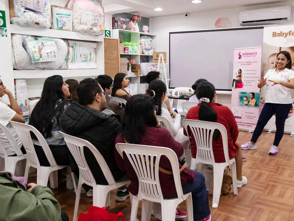 Charla para futuras mamás durante BabyFest